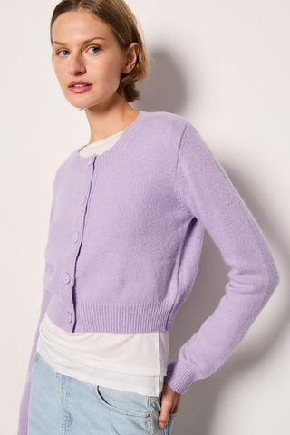 Gilet en laine Essentiel - Violet