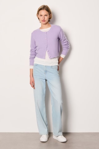 Gilet en laine Essentiel - Violet