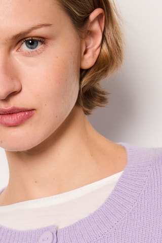 Gilet en laine Essentiel - Violet