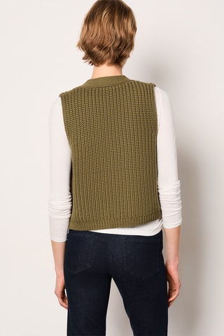 Gilet sans manches Essentiel - Kaki