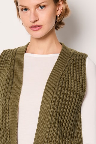 Gilet sans manches Essentiel - Kaki