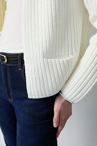 Gilet Marche Aux Fleurs - Blanc