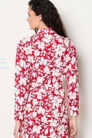 Robe chemise Essentiel - Rouge