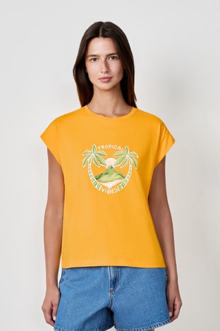 T-shirt Craty Retreat - Orange