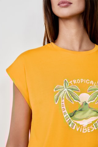 T-shirt Craty Retreat - Orange