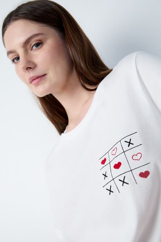 T-shirt Boulevard Beaumarchais - Blanc