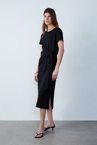 Robe midi Indispensables - Noir