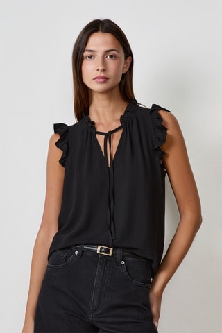 Top Coastal Cowgirl - Noir