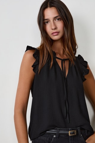 Top Coastal Cowgirl - Noir