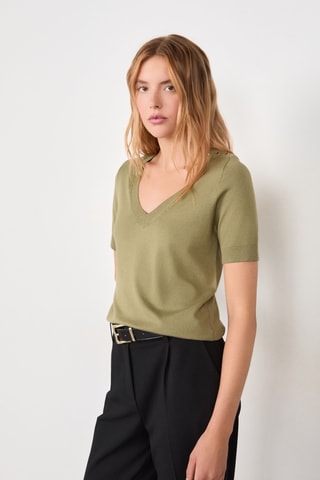 Top Indispensables - Vert olive