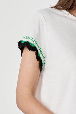 T-shirt Craty Retreat - Blanc