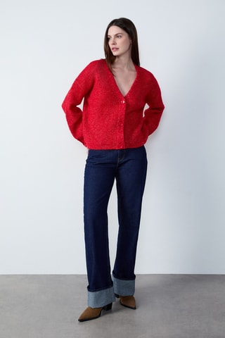 Gilet Boulevard Beaumarchais - Rouge