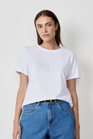 T-shirt Mordern Gypset - Blanc