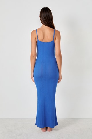 Chemise de nuit Soft Coast - Bleu cobalt