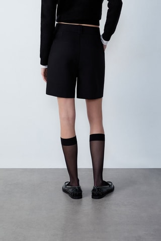 Short taille haute Afternoon Light - Bleu nuit