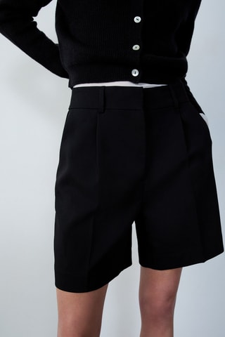 Short taille haute Afternoon Light - Bleu nuit