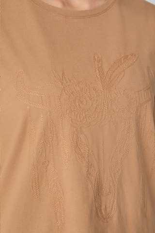 T-shirt Cowboy - Marron clair