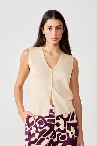 Top Vintage St Tropez - Beige