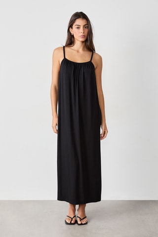 Robe droite Craty Retreat - Noir