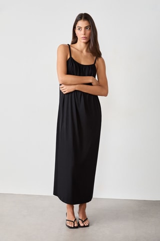 Robe droite Craty Retreat - Noir