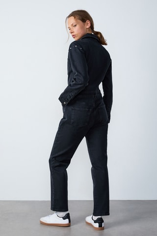 Combinaison en jean Cowboy - Bleu marine