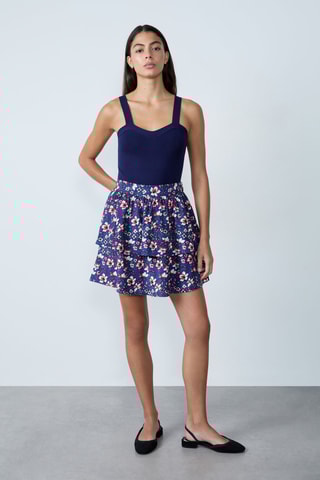 Top Mordern Gypset - Bleu marine