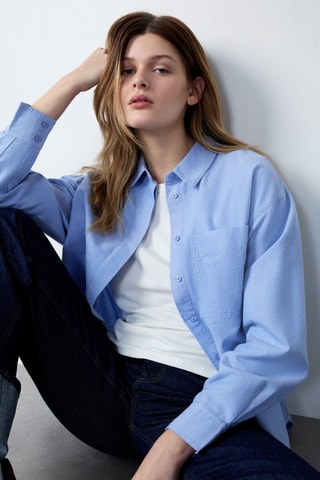 Chemisier RDV au Studio - Ciel