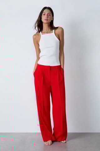 Pantalon On The Guest Liste - Rouge