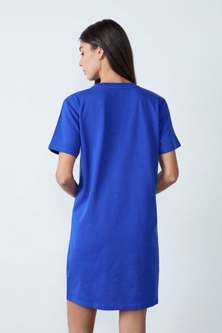 Robe t-shirt Mordern Gypset - Bleu cobalt