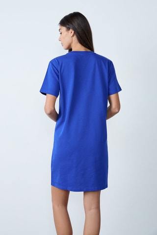 Robe t-shirt Mordern Gypset - Bleu cobalt
