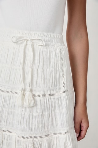 Jupe patineuse Coastal cowgirl - Blanc