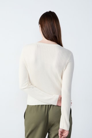 Gilet Boulevard Beaumarchais - Ecru