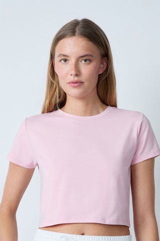 Crop top Vintage St Tropez - Rose