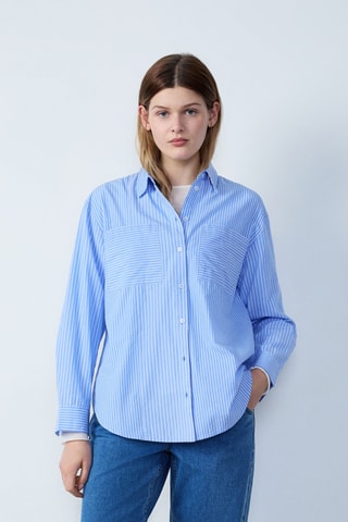 Chemisier Rdv Au Studio - Ciel