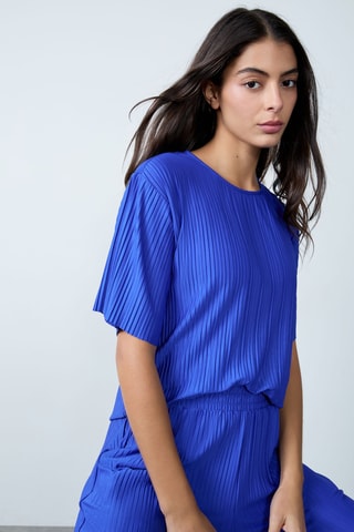 T-shirt Mordern Gypset - Bleu roi