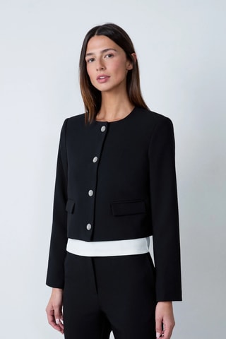 Veste courte On the guest liste - Noir