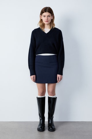 Jupe Rdv au studio - Bleu marine