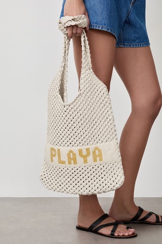 Sac porté épaule Craty Retreat - Beige