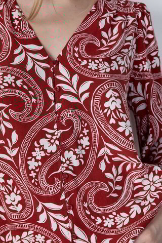 Chemisier Afternoon Light - Bordeaux