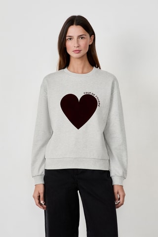 Sweat Indispensables - Gris clair