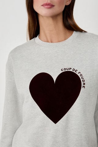 Sweat Indispensables - Gris clair