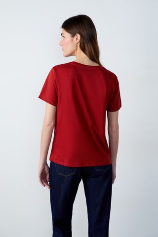 T-shirt Afternoon Light - Rouge