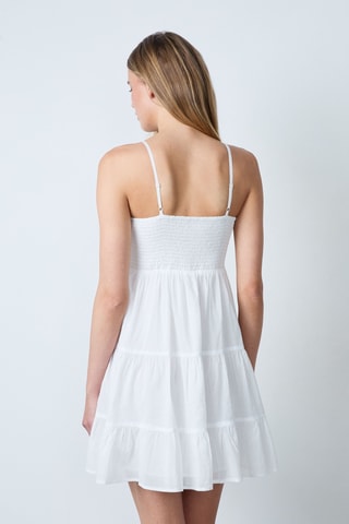 Robe patineuse Vintage st tropez - Blanc