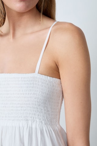 Robe patineuse Vintage st tropez - Blanc