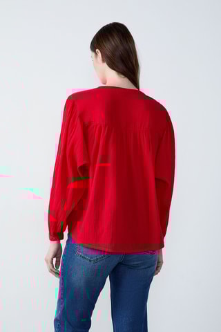 Chemisier Boulevard Beaumarchais - Rouge