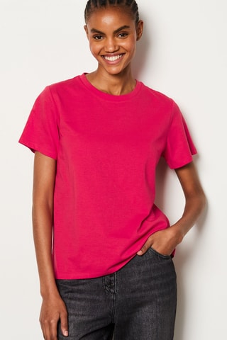 T-shirt Abstract Poetry - Fuchsia