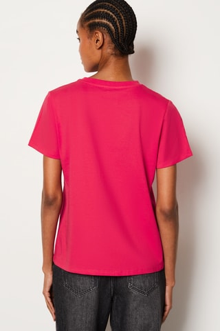 T-shirt Abstract Poetry - Fuchsia