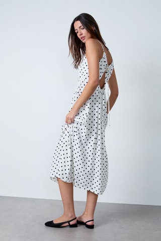 Robe midi Essentiel - Blanc