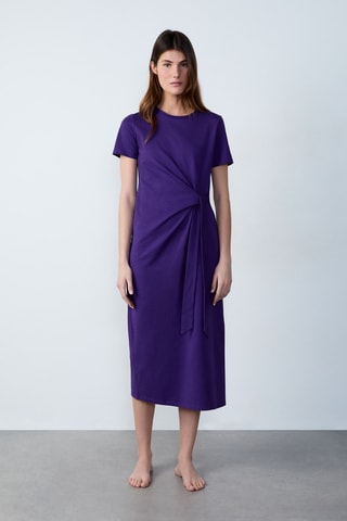 Robe droite Afternoon Light - Violet