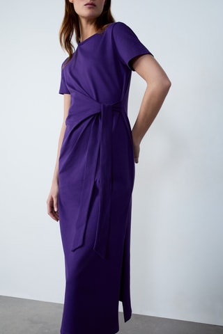 Robe droite Afternoon Light - Violet